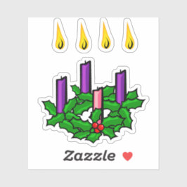 Adesivo Advent Wreath
