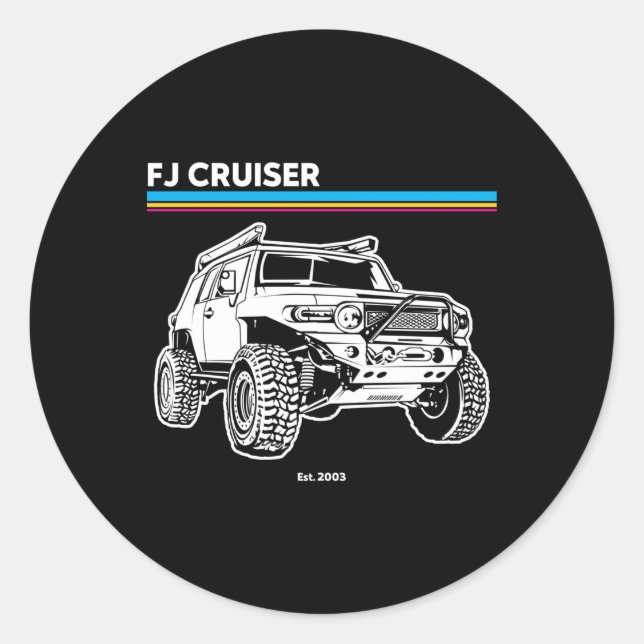 Adesivo Adventure 101 Fj Cruiser (Frente)