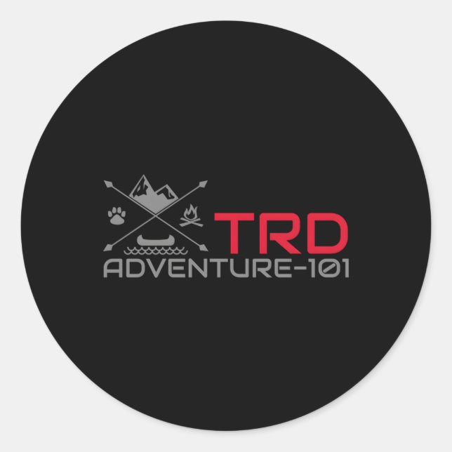 Adesivo Adventure 101 Trd Perforce Off-Road (Frente)