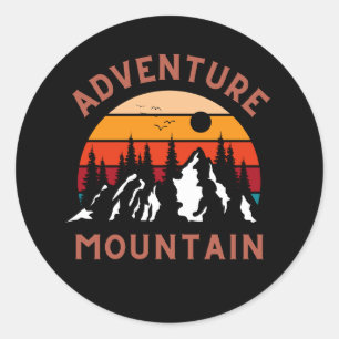 Adesivo Adventure Mountain
