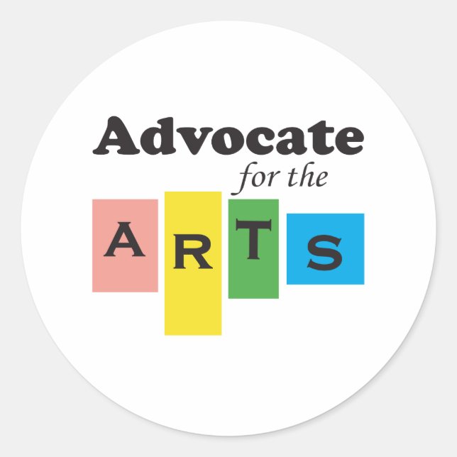 Adesivo Advocate para as Artes (Frente)