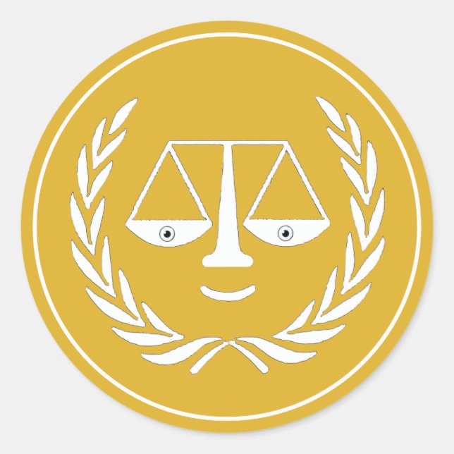 Adesivo Advogado criativo (Frente)