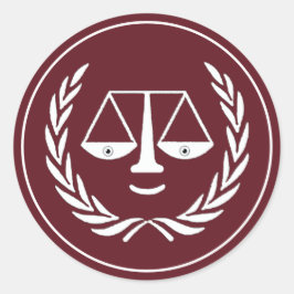 Adesivo Advogado de Graduação da Faculdade de Direito