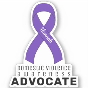 Adesivo Advogado de Sensibilização para a Violência Domést