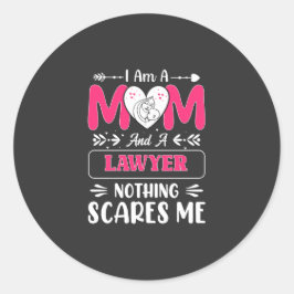 Adesivo Advogado Engraçado Mãe, Advogada Mãe Engraçada
