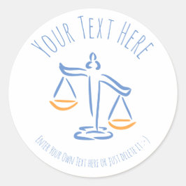 Adesivo Advogado | Procurador | Juíza | Empresa de Direito