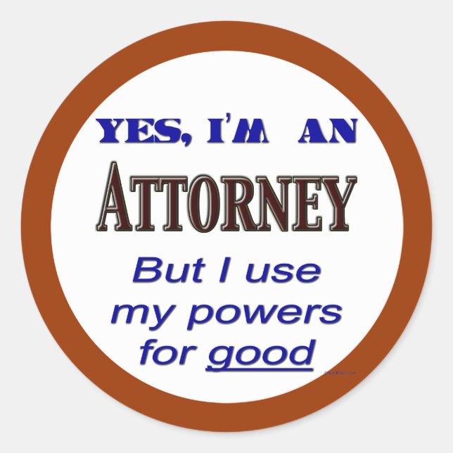 Adesivo Advogados de Bom Advogado (Frente)