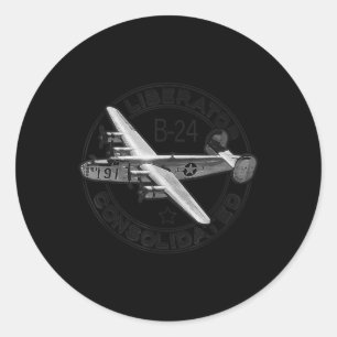 Adesivo Aeronave Militar Consolidada B-24 Liberator Ww2 Do