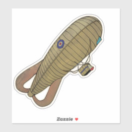 Adesivo Aeronaves Balões de Observação