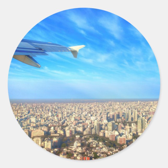 Adesivo Aeroporto da cidade Jorge Newbery AEP (Frente)