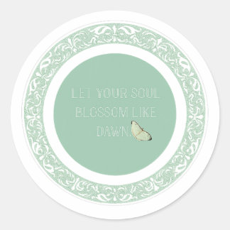 Adesivo Aesthetic Inspirational Quote Sticker