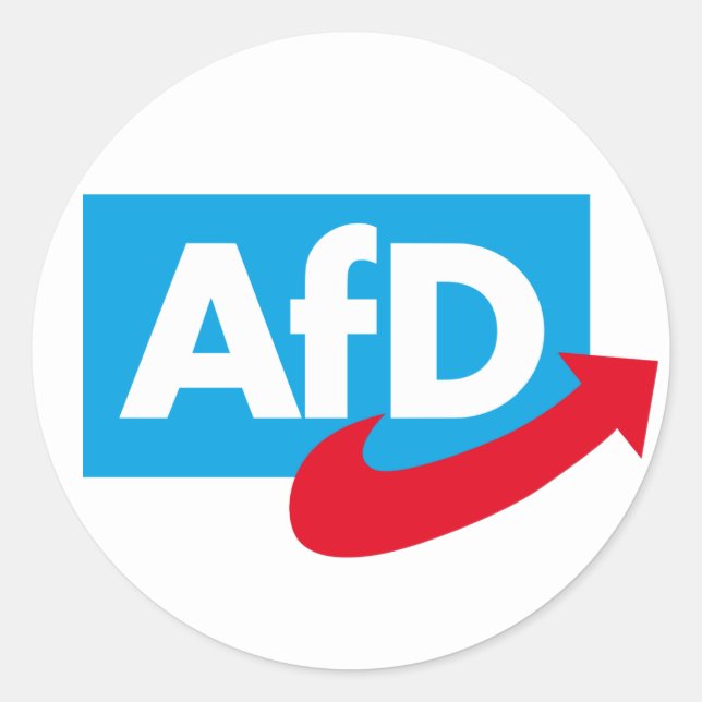 Adesivo AfD:Alternativo für Alemanha (Frente)