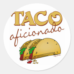 Adesivo Aficionado do Taco