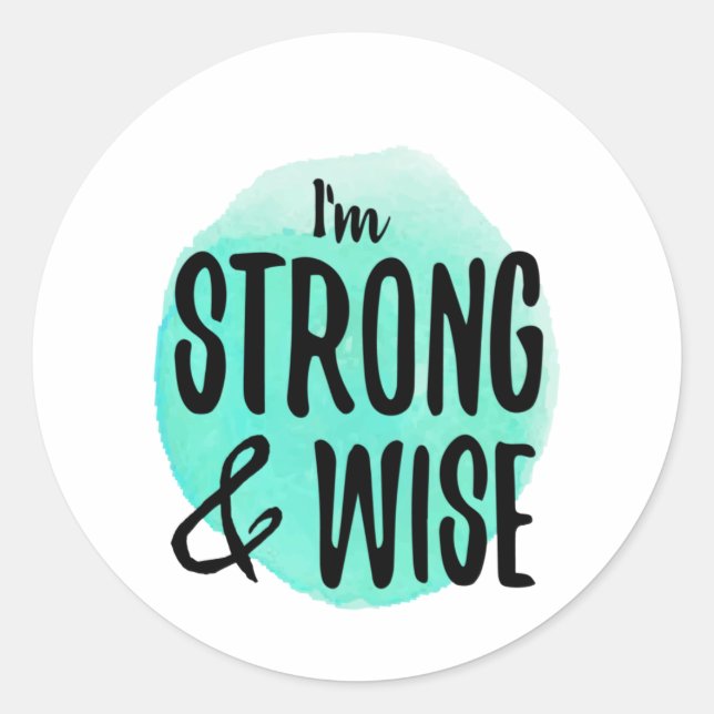 Adesivo afirmações inspiradoras de autoaceitação (Frente)