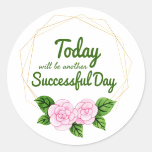 Adesivo afirmações inspiradoras para autocuidado, amor p