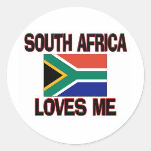 Adesivo África do Sul ama-me