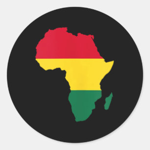 Adesivo África - História Negra Africana - Americana, Mês 