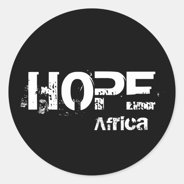 Adesivo Africa Hope Sticker (Frente)