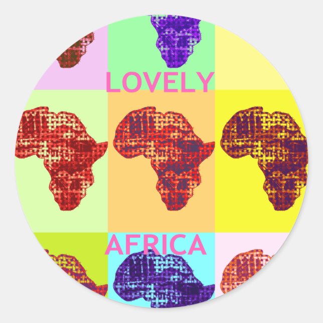 ADESIVO ÁFRICA LOVELMENTE (Frente)