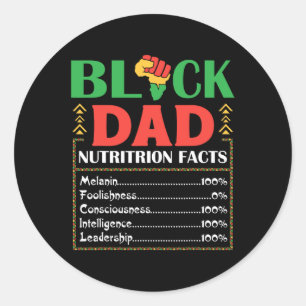 Adesivo África Nutrição Negra Fala Melanina Consciente