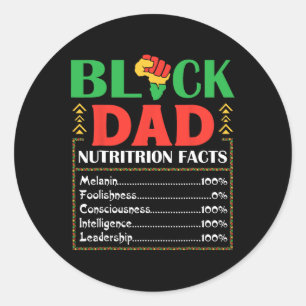 Adesivo África Nutrição Negra Fala Melanina Consciente
