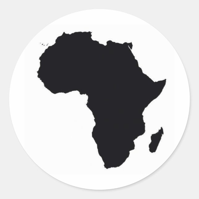Adesivo África Orgulhosa (Frente)