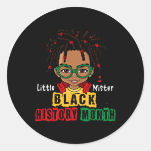 Adesivo Africaninho Pequeno Senhor Localizado Menino Kid H