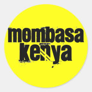 Adesivo Africankoko Mombasa feito sob encomenda, Kenya