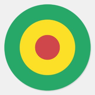 Adesivo Africano Redondo de Mod