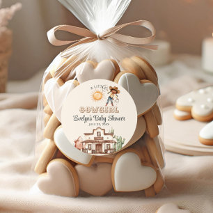 Adesivo Afro Cowgirl Western Girl Ranch Cactus Chá de fral