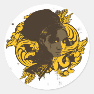 Adesivo Afro Diva Sticker