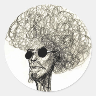 Adesivo Afro Man
