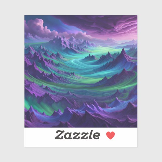 Adesivo After The Storm: Color Remains - Square Vinyl (Folha)