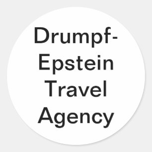Adesivo Agência de Viagem de Drumpf-Epstein Hankamer Artju