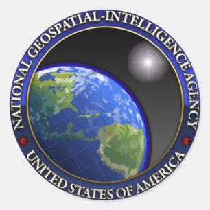 Adesivo Agência Nacional de Inteligência Geosespacial (NGA