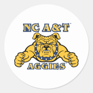 Adesivo Agências A&T NC Aggie Bulldog