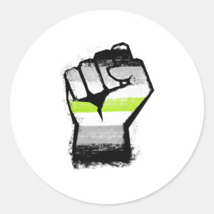 Adesivo Agender Protesto
