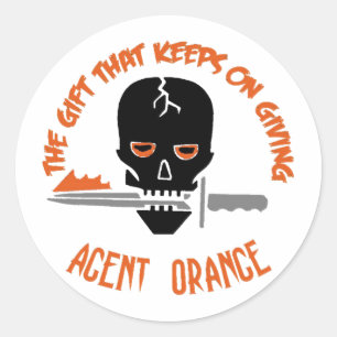 Adesivo Agent Orange a LUZ do presente