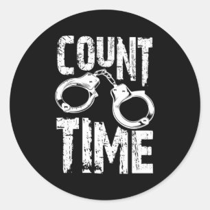 Adesivo Agente corretor de Guardas da prisão