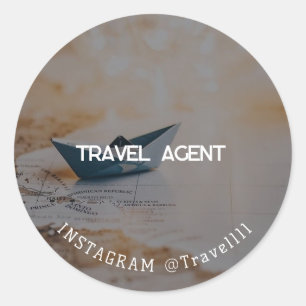 Adesivo Agente de Viagens