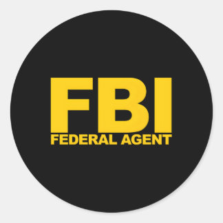 Adesivo Agente Federal do Fbi