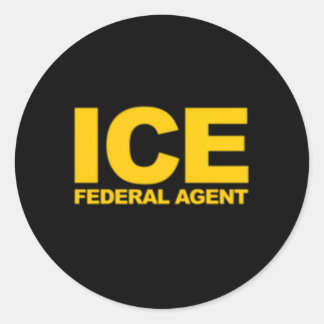 Adesivo Agente Federal Ice