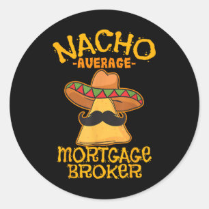 Adesivo Agente Hipotecário Médio Nacho Cinco De Empréstimo