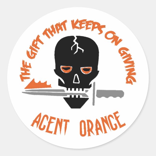 Adesivo Agente Orange The Gift LIGHT (Frente)