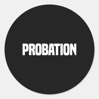 Adesivo Agente Policial de Execução de Liberdade condicion