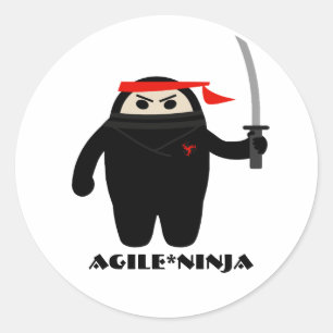 Adesivo Agile Ninja Stickers