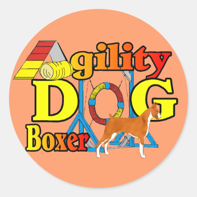 Adesivo Agilidade do Boxer (Frente)