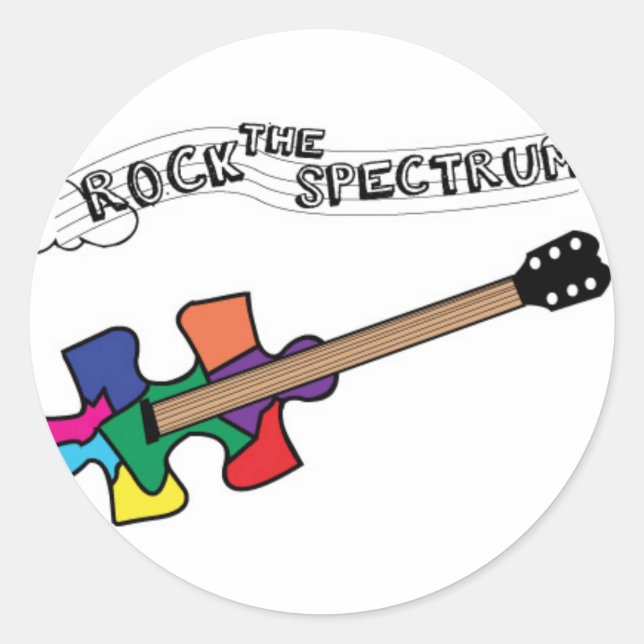 Adesivo Agite o logotipo do Espectro (Frente)