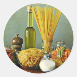 Adesivo aglio, olio e peperoncino (alho, óleo e chili)