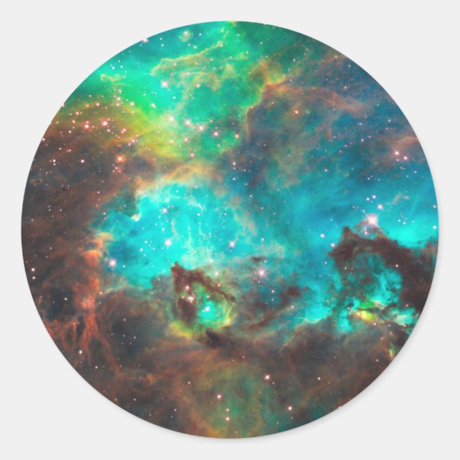Adesivo Aglomerado Estelar NGC 2074 (Frente)